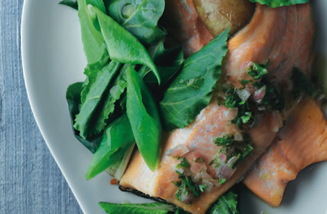 baked trout
